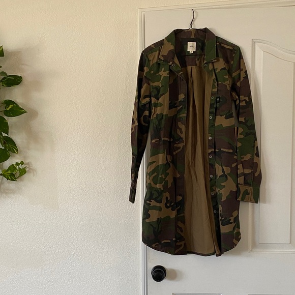 Vans Jackets & Blazers - Vans Green Camouflage Utility Jacket